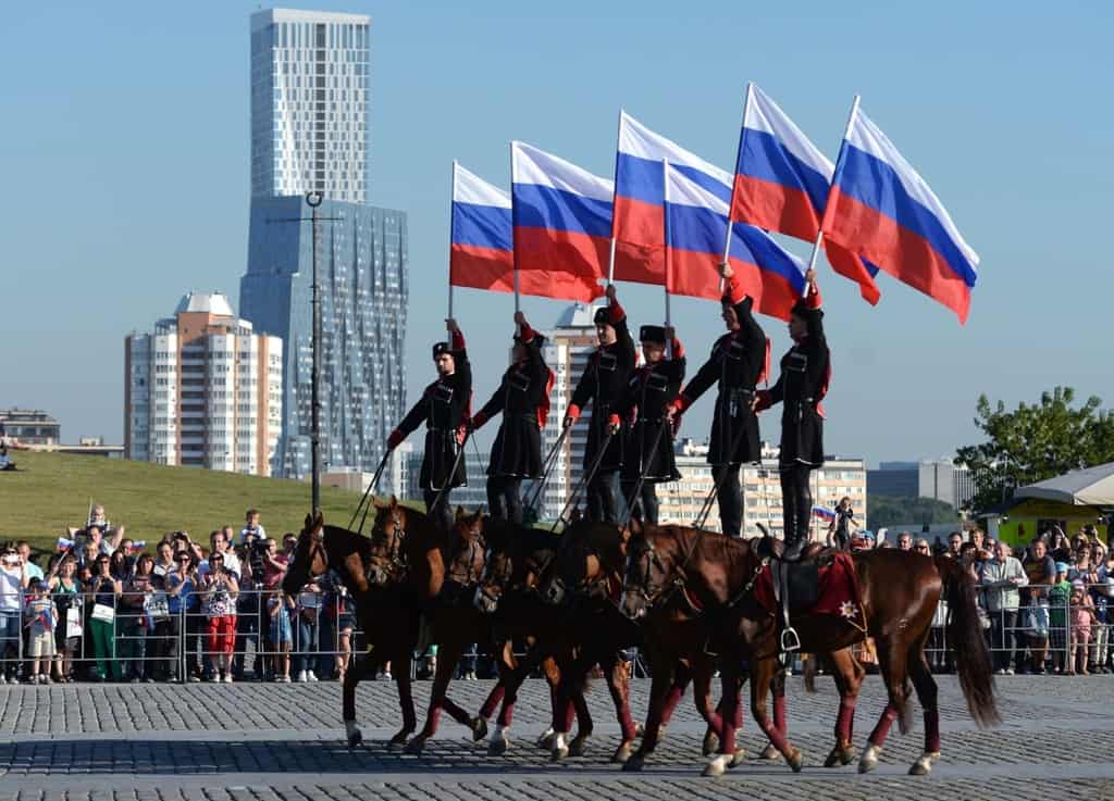 Рисунок 1. День государственного флага в Москве