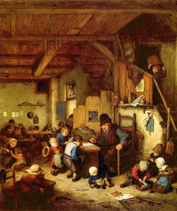 Adriaen van Ostade. The School Master