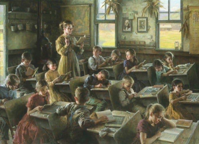 Morgan Weistling. Country Schoolhouse, 1879