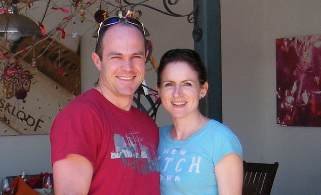 Emile Cilliers is pictured above on holiday with Vicky in 2011. Today, she is speaking fully for the first time about the husband she concedes 