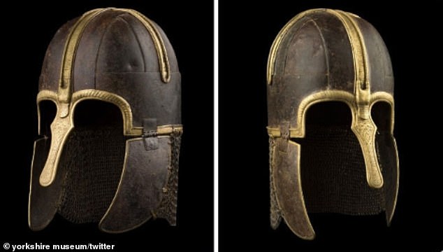 The Yorkshire Museum began the hunt on Twitter last week for the best object and started the search with its own contribution - an eighth century Anglo-Saxon helmet (above). The museum said The Yorkshire Museum began the hunt on Twitter last week for the best object and started the search with its own contribution - an eighth century Anglo-Saxon helmet (above). The museum said