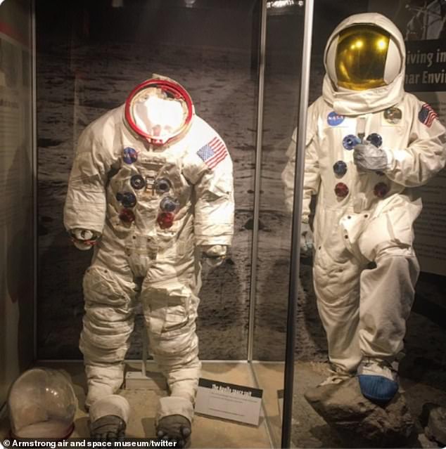 The Armstrong Air & Space Museum, located in Wapakoneta, Ohio, joined the search and offered as its star object Neil Armstrong¿s A7-L Apollo 11 spacesuit (pictured)