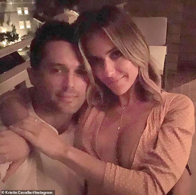 Side by side: Jay recently deleted his Instagram account after Kristin shared a recent selfie taken with her high school sweetheart Stephen Colletti