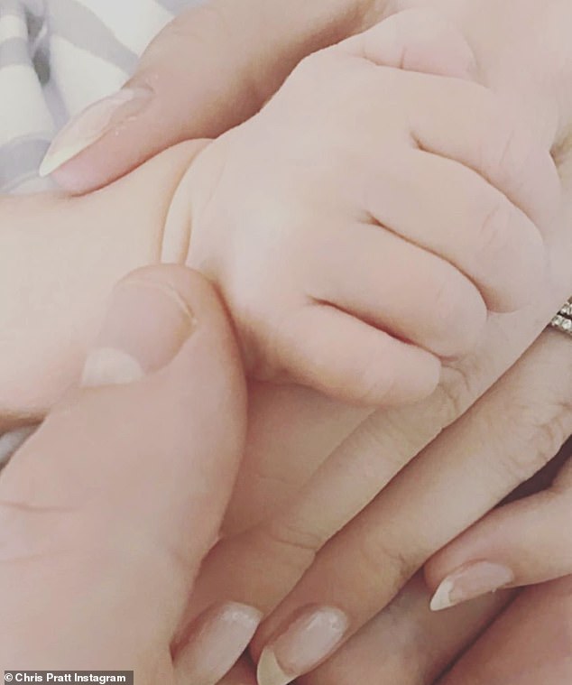 Family: Chris and Katherine officially announced the birth of daughter Lyla Maria Schwarzenegger Pratt on Monday