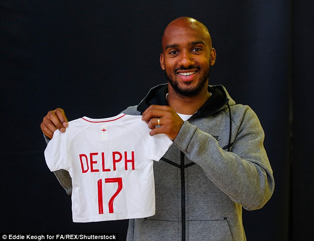 Fabian Delph was given an England baby grow by the FA following the birth of his third child