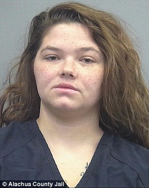 Justice Maryie McKay, 22, of Lake Butler, Florida, was arrested Wednesday for allegedly raping a 14-year-old boy on at least three occasions 