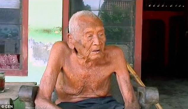 Indonesian man Mbah Gotho claims he is the world