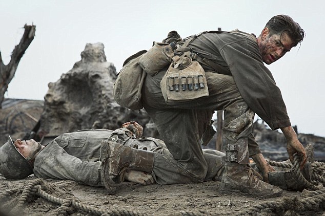 In Hacksaw Ridge, Doss is played by actor Andrew Garfield, who rose to fame for his role in The Amazing Spider-Man