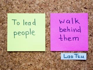 Lead people
