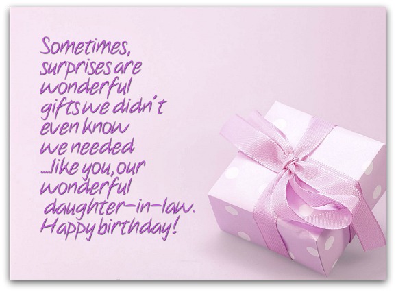 Daughter-in-law Birthday Wishes - Birthday Messages for Daughters-in-law