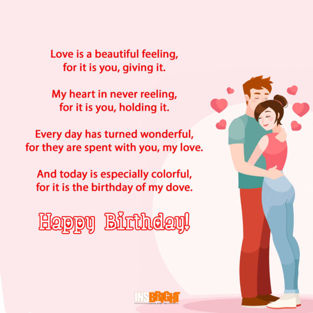 romantic birthday poems for wife
