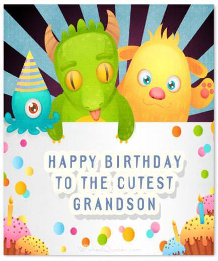Happy Birthday to the cutest grandson