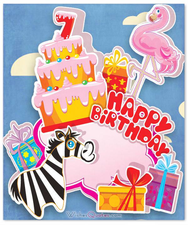 Happy 7th Birthday Wishes